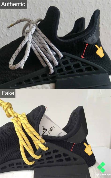 best fake adidas human race|3 Ways to Spot Fake NMD Shoes .